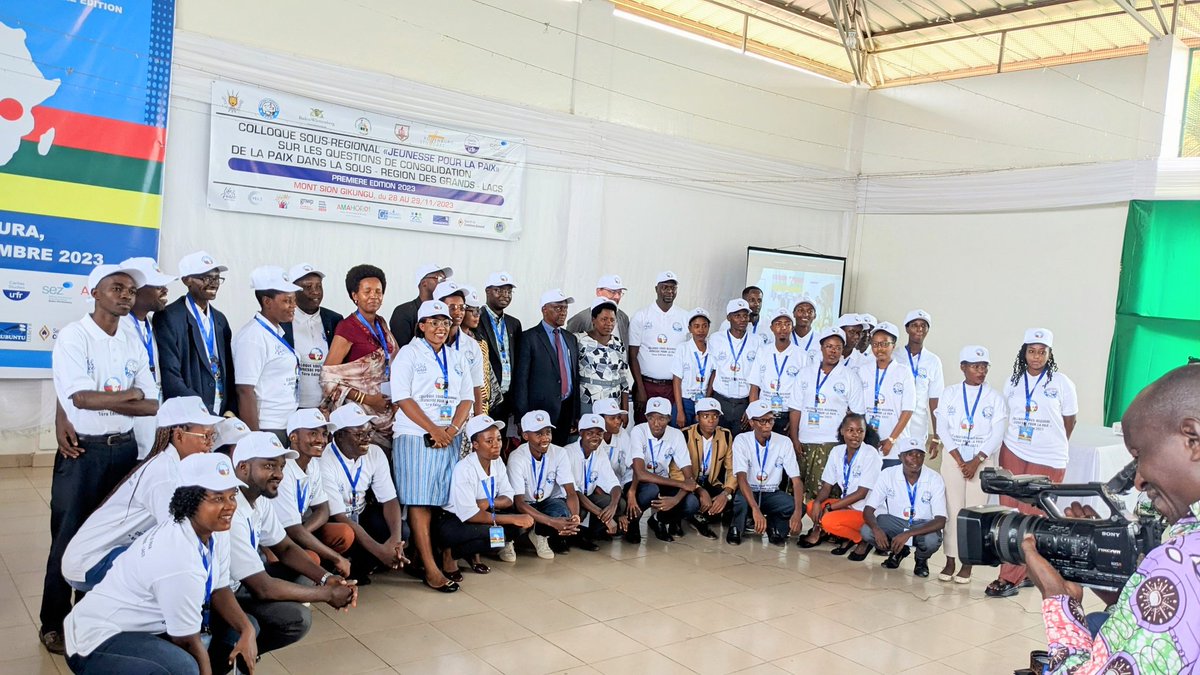 Colloque Jeunesse pour la paix Grands-Lacs tweet media