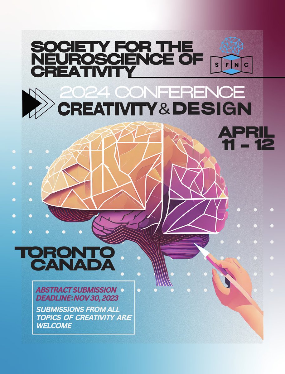 The Society for the Neuroscience of Creativity tweet media