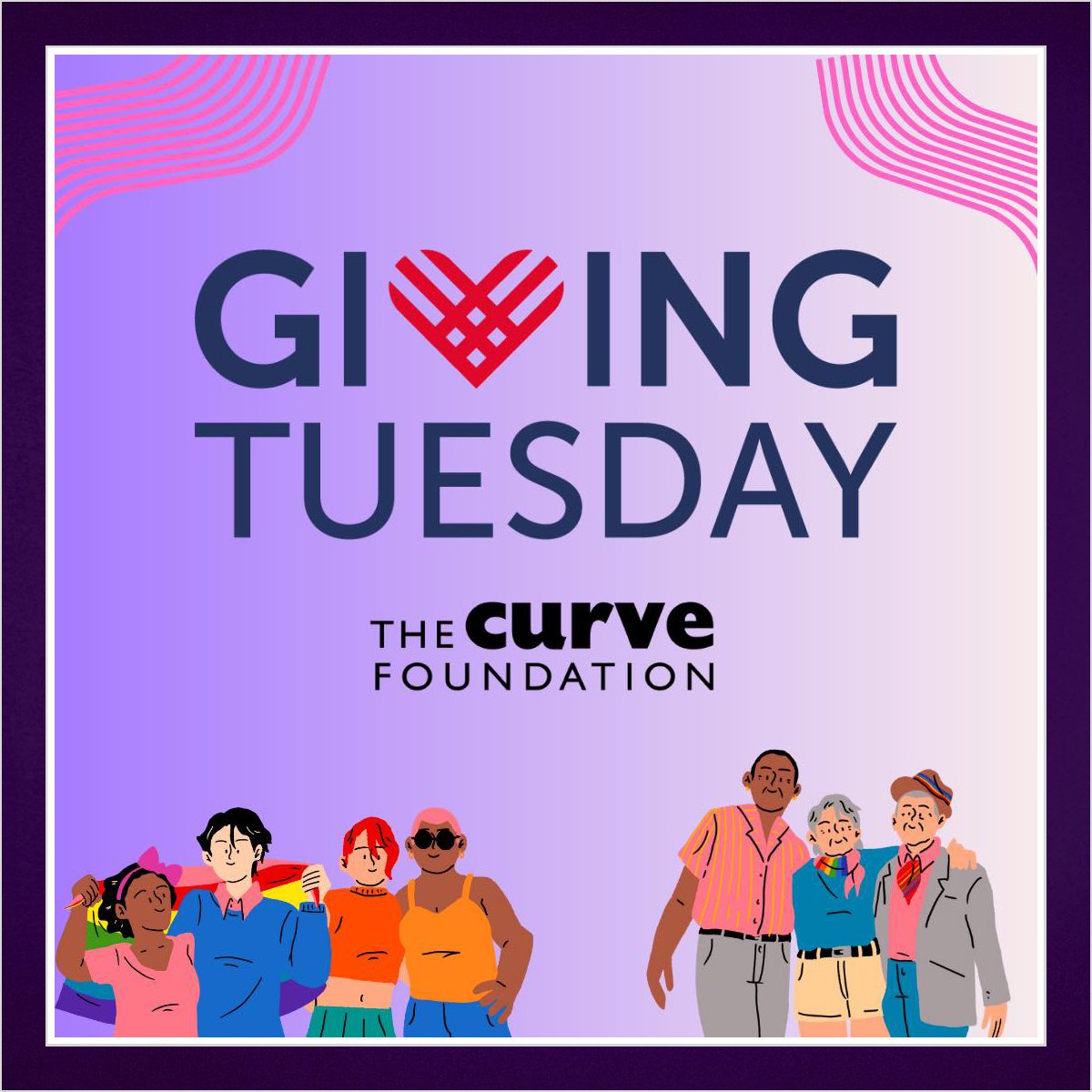 ⏰ There's still time to support @CurveFdn this #GivingTuesday ... consider making a donation - every single dollar supports the foundation's mission to champion lesbian, queer women, transgender and nonbinary people’s stories and culture: 👉 tinyurl.com/CurveFdnDonate #LGBTQ 💜🏳️‍🌈