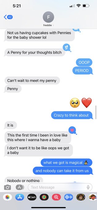 everything was planned then he switched up. said he would still help me with the baby and after holding