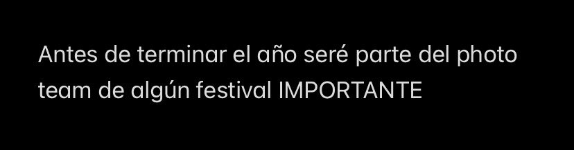 Por alguna extraña razón entre a revisar mis notas y me encontré con un decreto que hice hace meses…

Pd: acabo de ser fotógrafo del segundo festival más grande de música electrónica en México.
