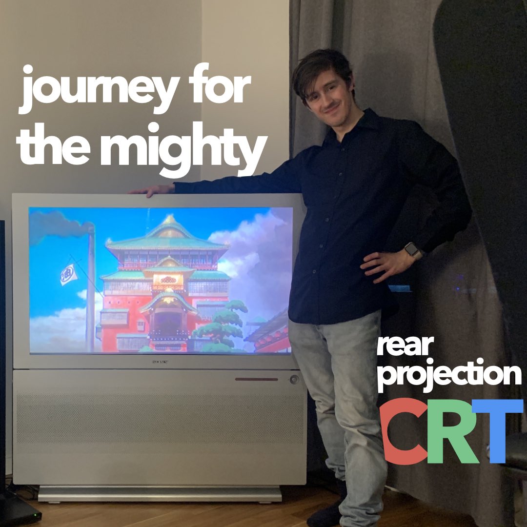 New episode! 
Two friends take a road-trip in a classic Volvo, I share some reflections on what I feel true friends are then we take a first look at this gorgeous Sony CRT Rear Projection beast. 
youtu.be/Tj9bERfAqYs?si…