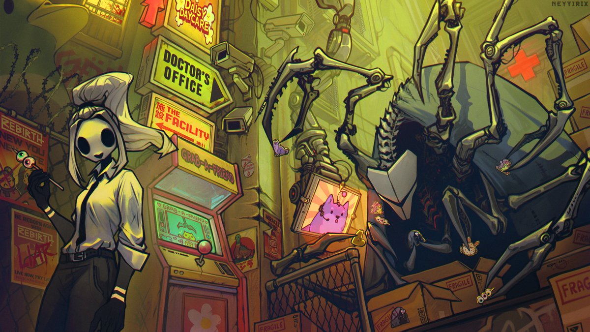 Neytiirix's tweet photo. Drawing from my latest video featuring a happy Doctor and too many bloody pins -_- Sale ends in 7 hours! https://t.co/DunRK0EOTq https://t.co/XdTJjcT8cK