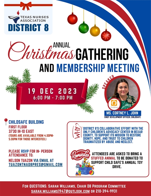 nurses_8's tweet photo. Come join us at ChildSafe for our Christmas Party! https://t.co/l8VQxTll7k