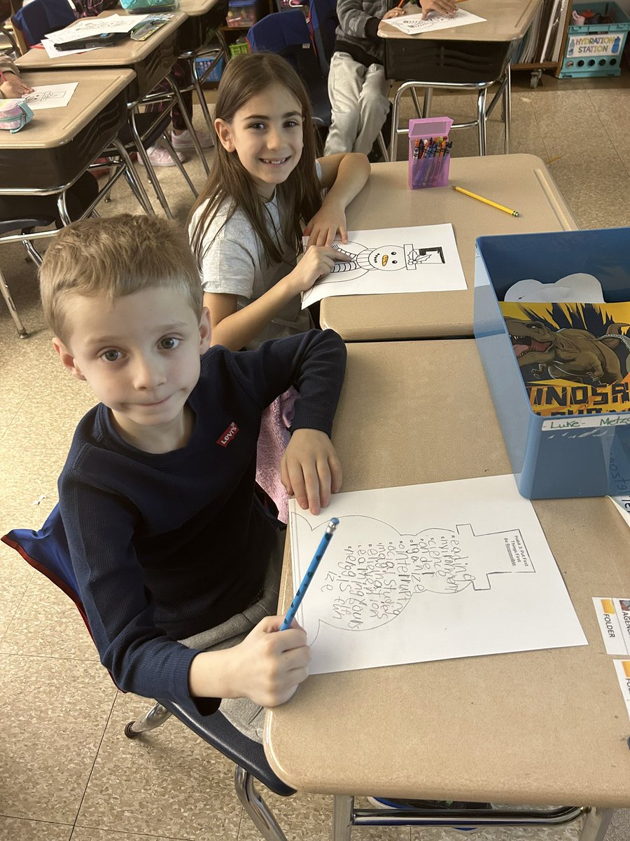 CenterGroveES's tweet image. Today, CG Ss reflected on Habit 3: “Put First Things First” as they thought of ways to be responsible.