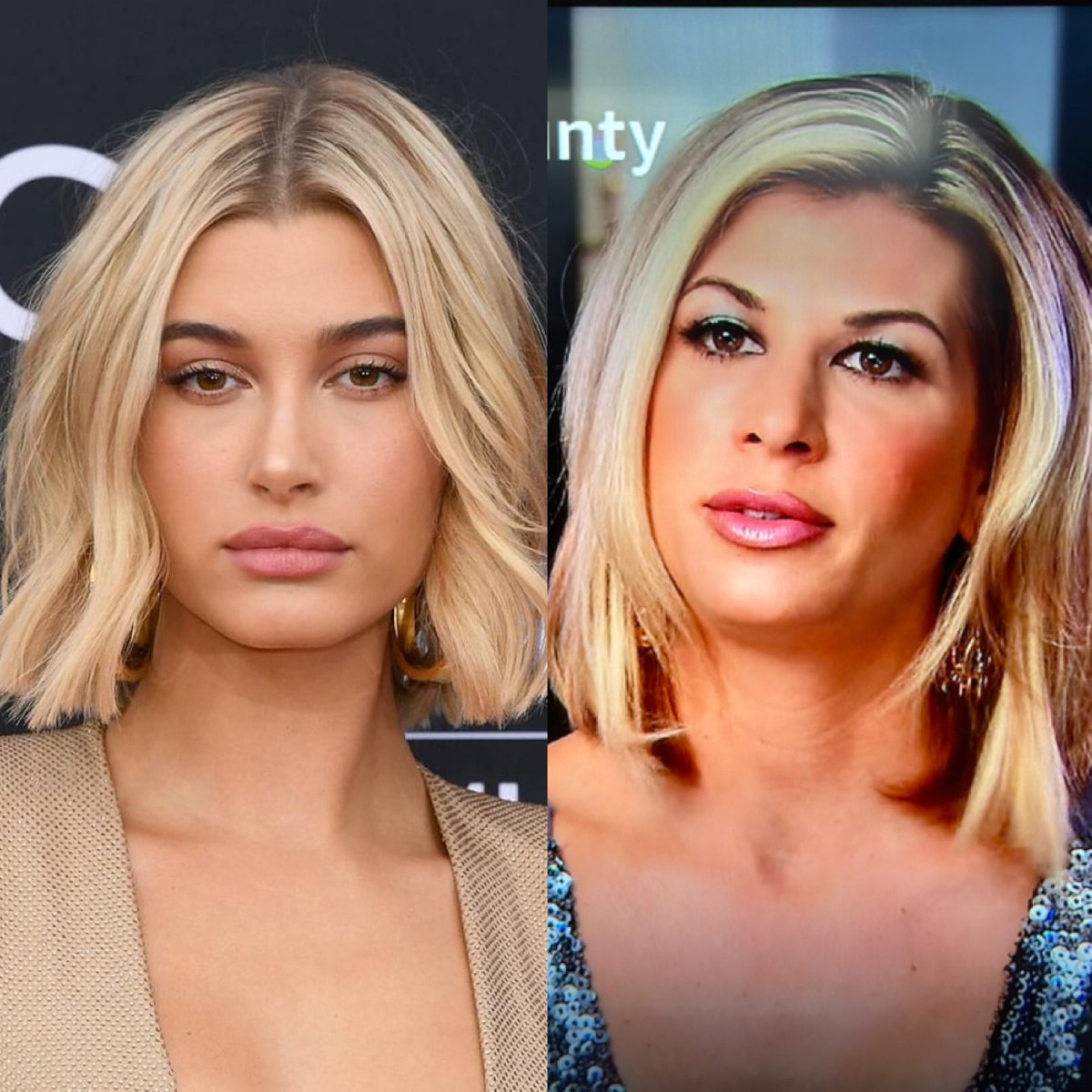 Rileyvb1423's tweet photo. Okay but like…they are the same person
#Haileybieber and #Alexisbellino (#RHOC season 8) https://t.co/0w5k0Pps8L