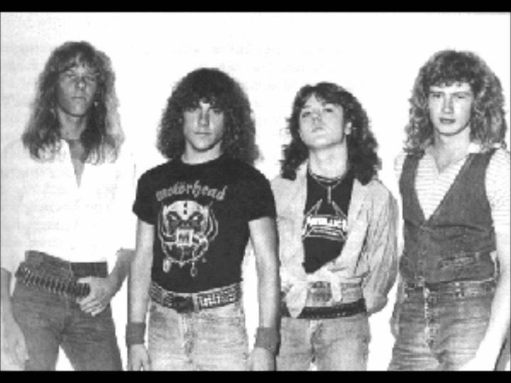In The Rock 11/29/1982: An impossibly young Metallica are the headliners at SF’s The Old Waldorf, with special guest Exodus. #Metallica #RockHonorRoll