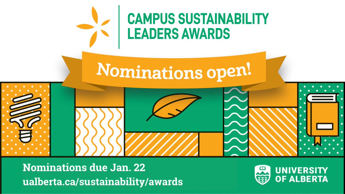 Sustainability Council, U of A tweet media