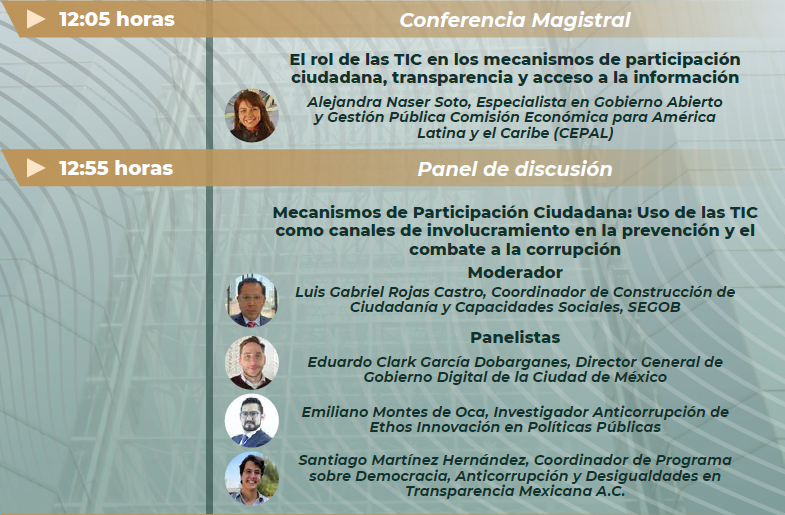 EmilianoMDO's tweet photo. Mañana, 12:55 h., estaré participando en este panel de discusión organizado por la @SFP_mx, junto con @AlejandraNaser, @cepal_onu; #LuisGabrielRojasCastro, @SEGOB_mx; @EduardoClark, @LaAgenciaCDMX; @martinez0993, @IntegridadMx.🙌🏽

Regístrate y velo aquí👉🏽 https://t.co/ghD8t5aPeP https://t.co/L0VN5JctUV