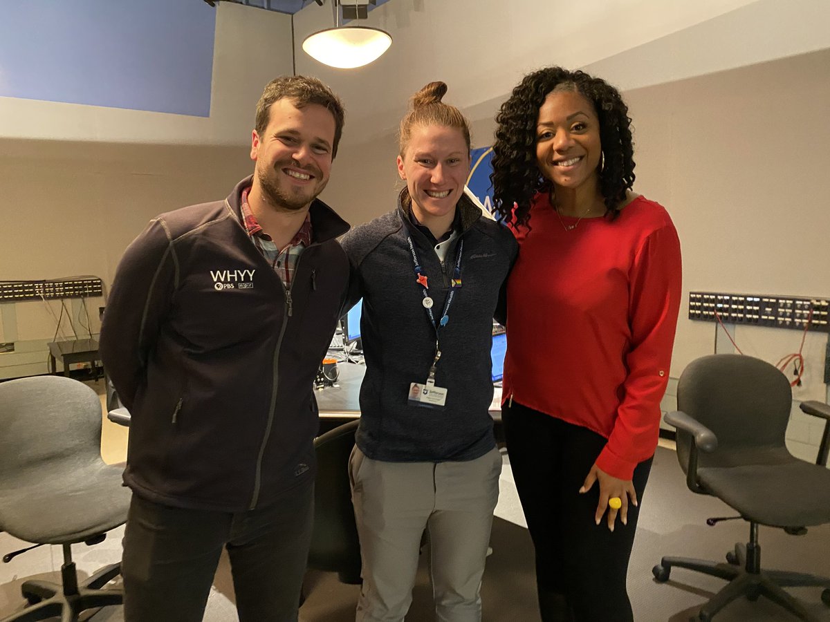 Had a blast today on <a href="/whyy/">WHYY</a> Studio 2 with Avi and Cherri discussing precautions for exercising outdoors in the colder months. Layer up, stay active, reap the health benefits!

<a href="/JeffersonUniv/">Thomas Jefferson University</a> <a href="/ResearchAtJeff/">Jefferson Research</a> 

whyy.org/episodes/worki…