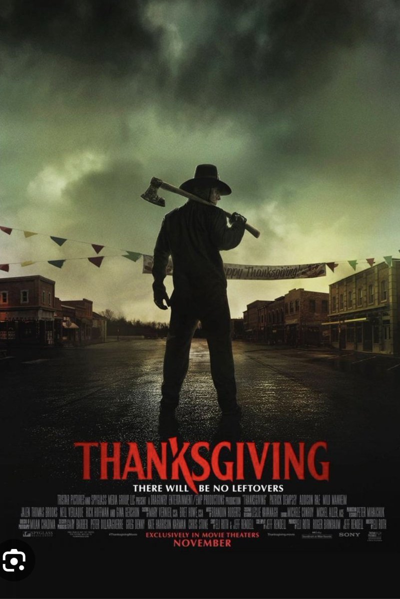 Went to see this movie today. Anyone else seen it or like it. Thoughts?🤔
#ThanksgivingMovie
#Horror