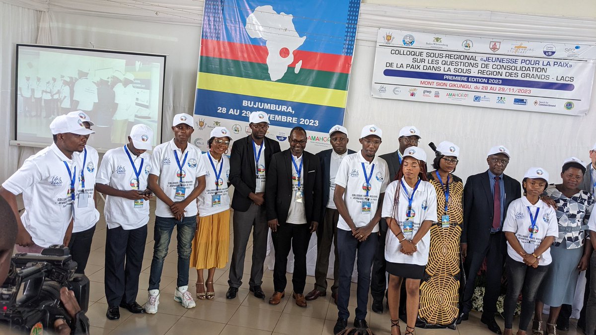 Colloque Jeunesse pour la paix Grands-Lacs tweet media