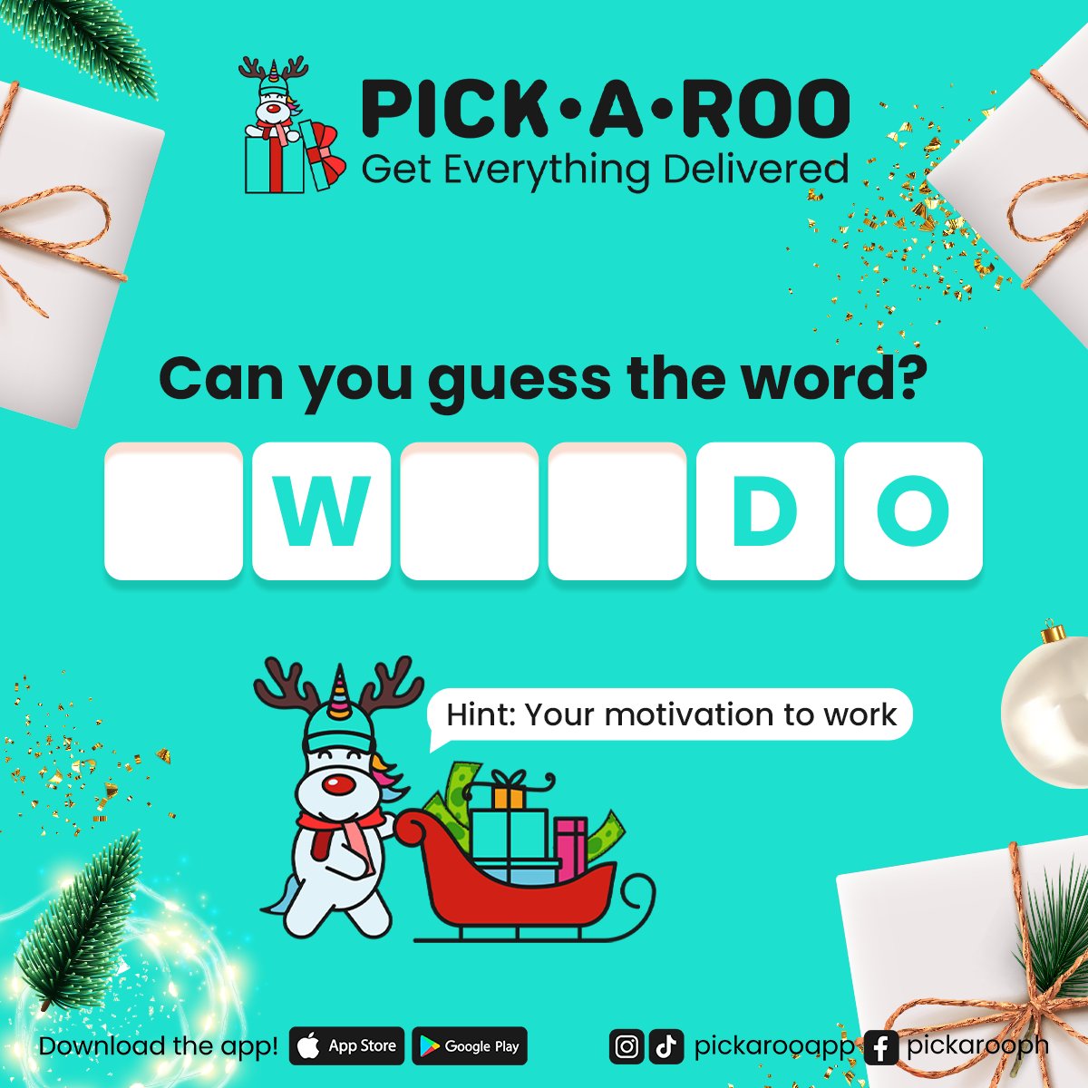 pickaroo's tweet photo. Do you know what it is? 

You get it tomorrow and SPEND it on groceries, food, and shopping. You SAVE it whenever you checkout during Pick.A.Roo’s PAYDAY sale and save even more when you use our special codes. 

#PickARoo #Payday https://t.co/U9Cjloj8uh