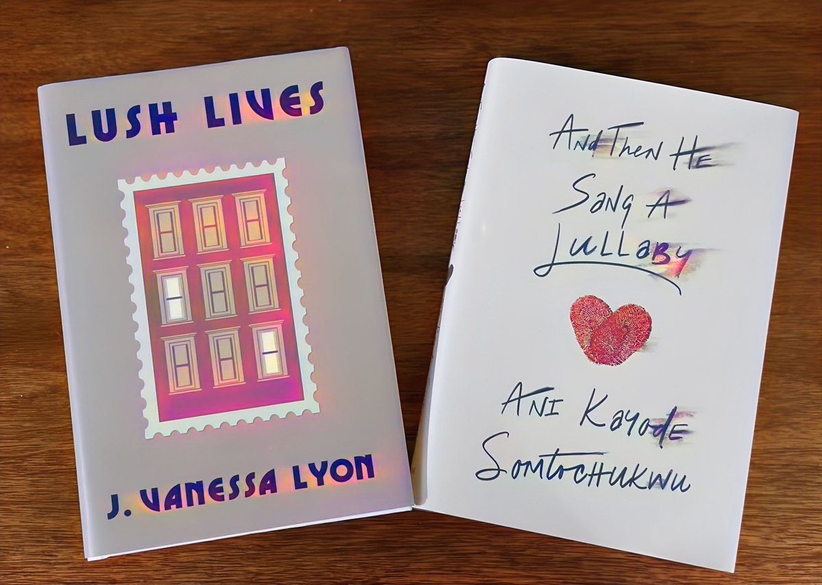 @NBCOUT My two fave lgbtq+ reads this year are “Lush Lives” by J. Vanessa Lyon and “And Then He Sang A Lullaby” by @ani_kayode… both are beautiful novels from @rgay’s imprint @roxanegaybooks