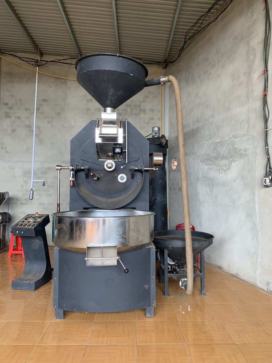 Tungcafee's tweet photo. Đang setup máy rang OPP 30kg https://t.co/A1KVebSlii