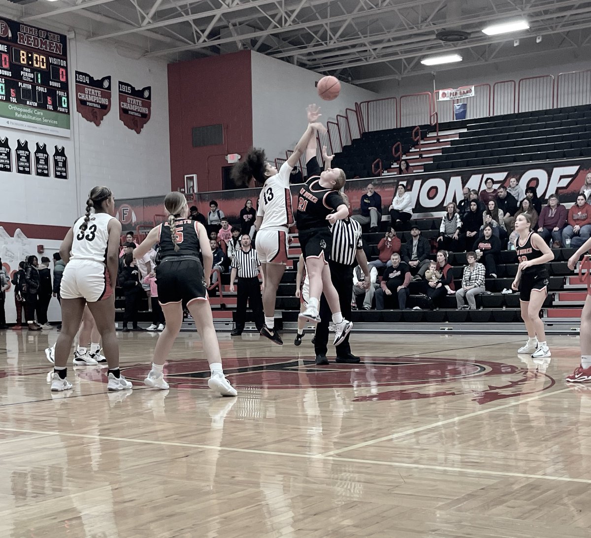 Tonight’s final score 
56-26 W
Record: 1-2