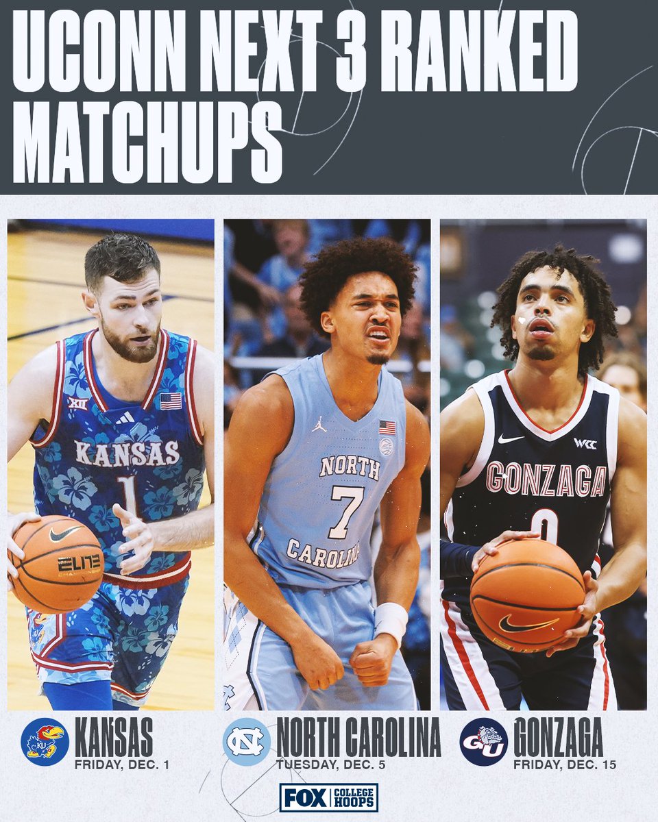 CBBonFOX's tweet photo. The Huskies aren't playing around 😎 @UConnMBB https://t.co/nHrPO1CPhR