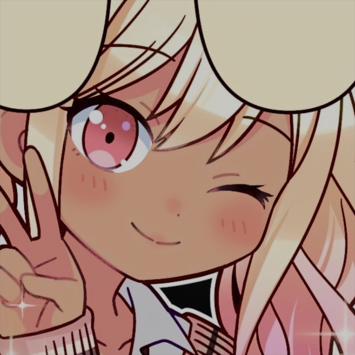plaguespower's tweet photo. “ oh 、 i don’t mind ！ ✨ i have enough to share. “ 

pausing for a moment 、 giving a confident smile at the hesitation.

“ rika ！ rika onishi 、 at your service. “ https://t.co/GfajbuWAsg