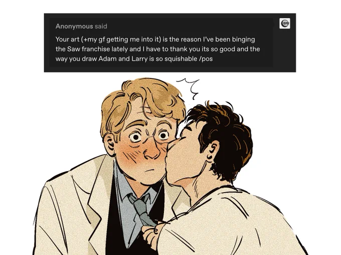 squishable lawrence and adam ig 🥰 