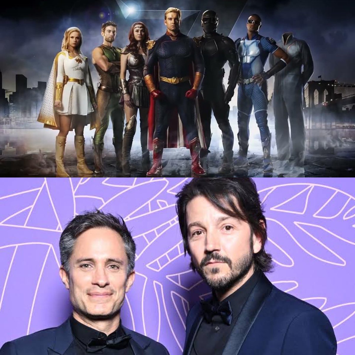 TheTopComics's tweet photo. Se confirma oficialmente otro spinoff de #TheBoys llamado "The Boys: México".
Será producida por Gael García Bernal y Diego Luna, con posibilidades de que se unan al elenco y será escrita por Gareth Dunnet Alcocer ("Blue Beetle"). https://t.co/4fY2e3SO2Q