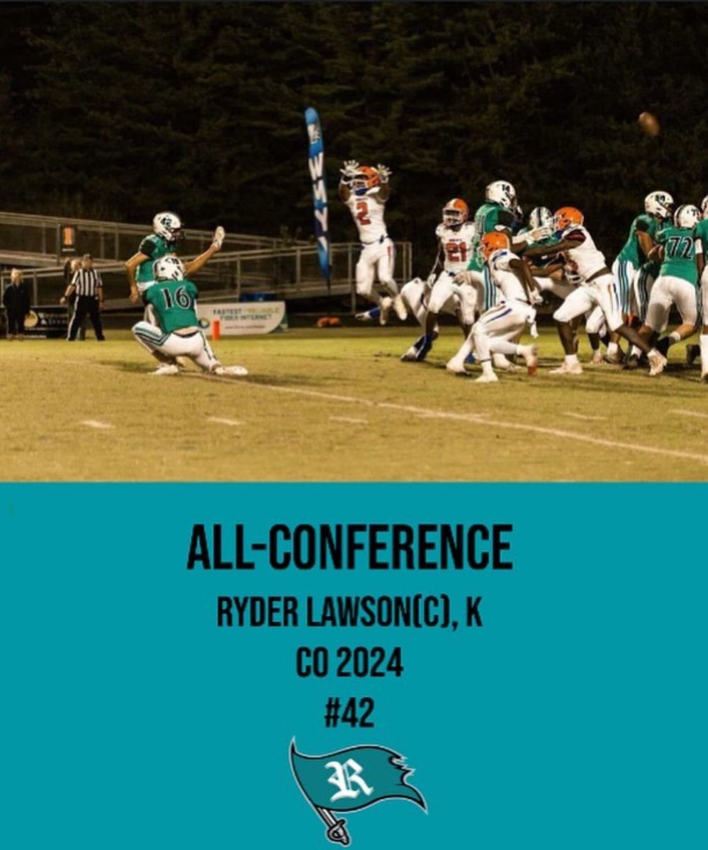 Honored to be selected to the All Conference Team <a href="/DanOrnerKicking/">DanOrnerKicking</a> <a href="/keaton_coach/">Coach Steve Keaton</a> <a href="/coachjtmcgee/">Josh McGee</a>
