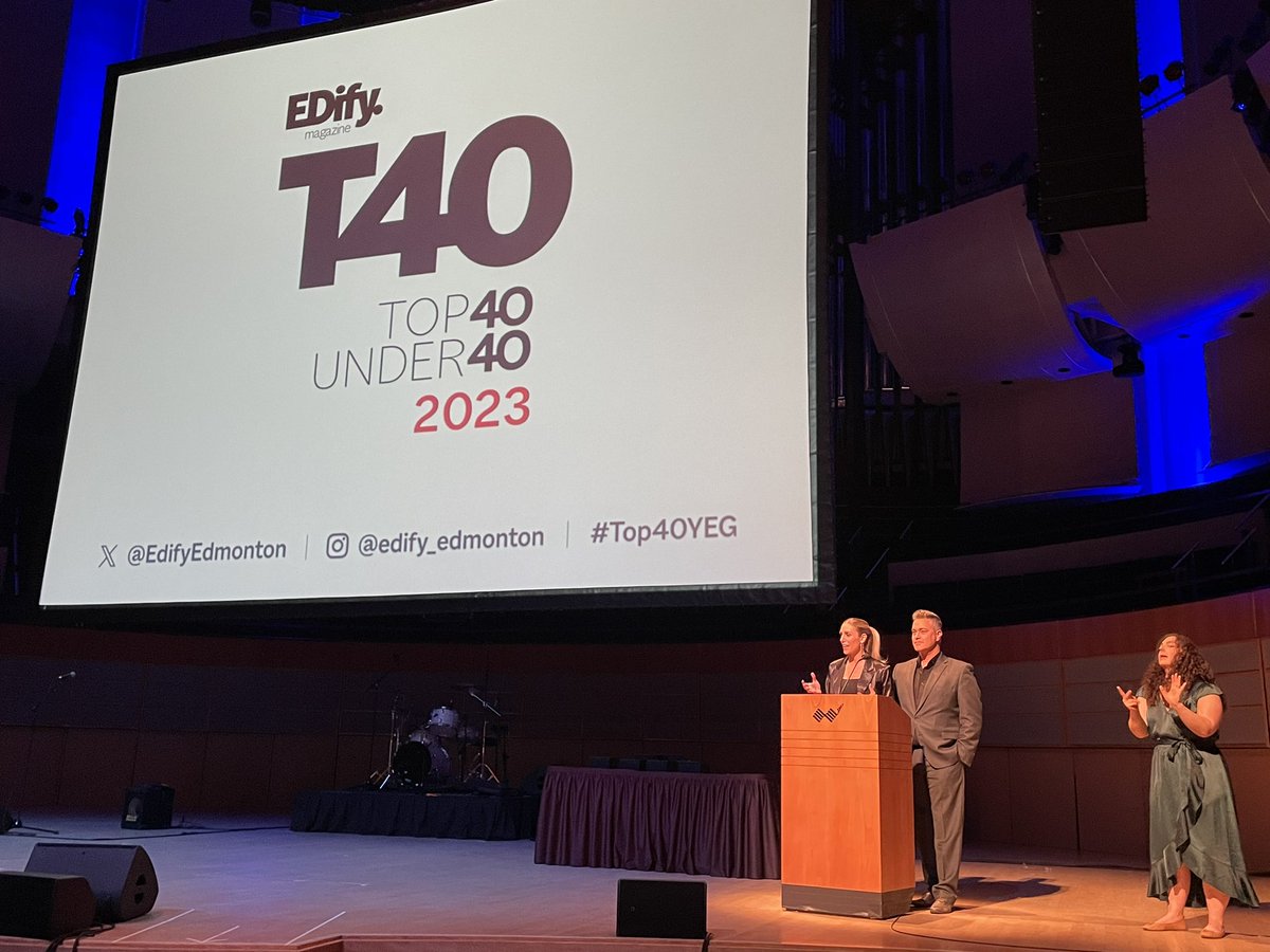 You won’t see <a href="/CADevaney/">Carole Anne Devaney</a> and <a href="/ScottRobertsYEG/">Scott Roberts</a> on <a href="/GlobalEdmonton/">Global Edmonton</a> tonight, but don’t worry — they’re at the <a href="/winspearcentre/">Winspear Centre</a> helping us honour this year’s #Top40YEG class of 2023.
