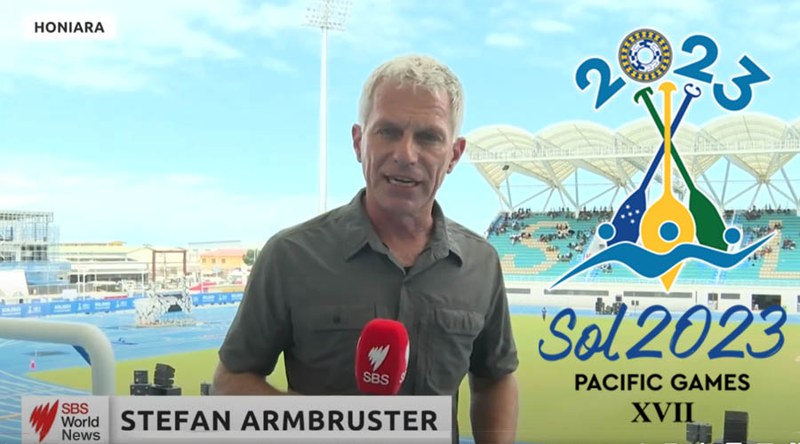 🏅 Follow the latest updates on #Sol2023 #PacificGames with reports by @StefArmbruster for SBS. Stay tuned for insightful coverage and highlights! 🏆 👉ow.ly/iqNe50QbOiM