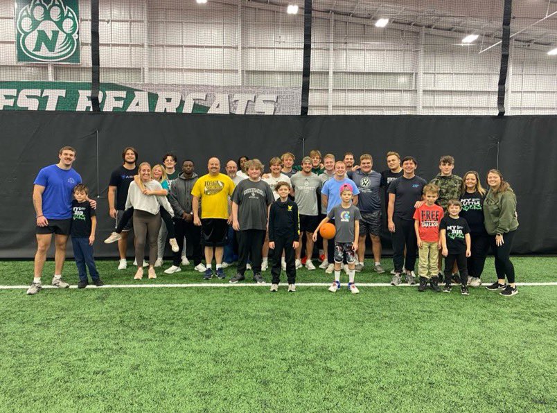 Always fun to play a friendly game of kickball! Thanks for coming <a href="/BBBSNodaway/">BBBS Nodaway County</a>!