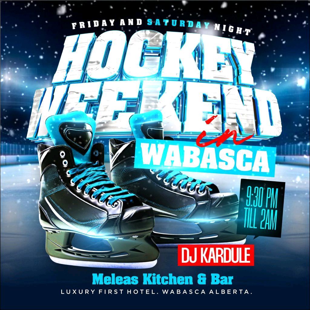 Thank you wabasca for your support last weekend! Cant wait to DJ for you again! Much love !🔊📢🎧