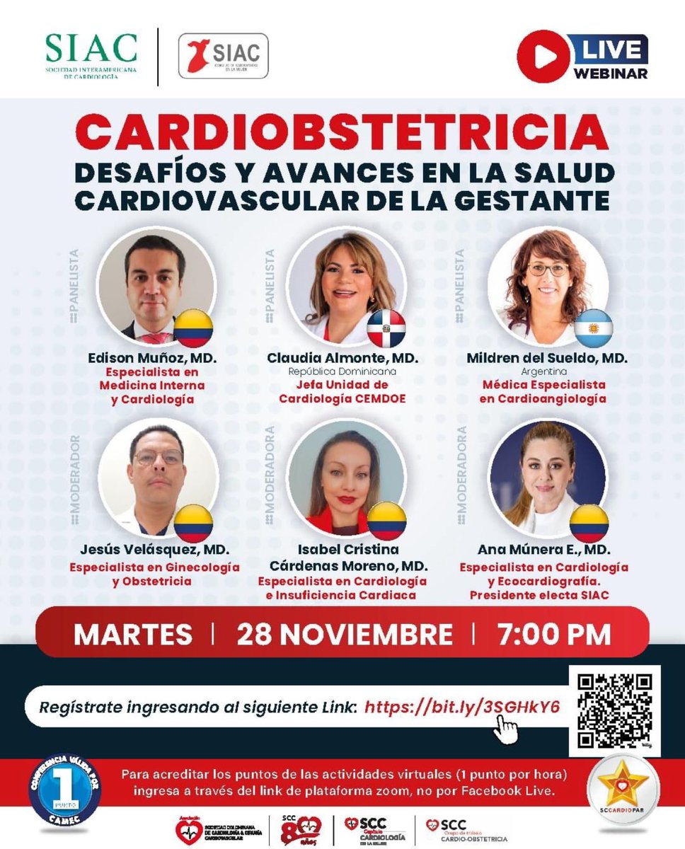Amazing discussion about challenges in Cardiovascular Health during pregnancy!! 🙏🏽 ⁦⁩ ⁦@AnaGMuneraE⁩ ⁦@ClaudiaAlmont17⁩ ⁦@DrIsaCardenas⁩ ⁦@Mdelsueldo⁩ @edisonMunoz ⁦@AmHeartAdvocacy⁩ ⁦@v_mcghie⁩ #cardioobstetrics.⁦@MountSinaiHeart⁩