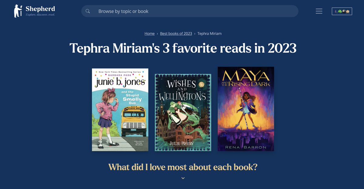Check out my favorite #kidlit reads from this year! shepherd.com/bboy/2023/f/te…