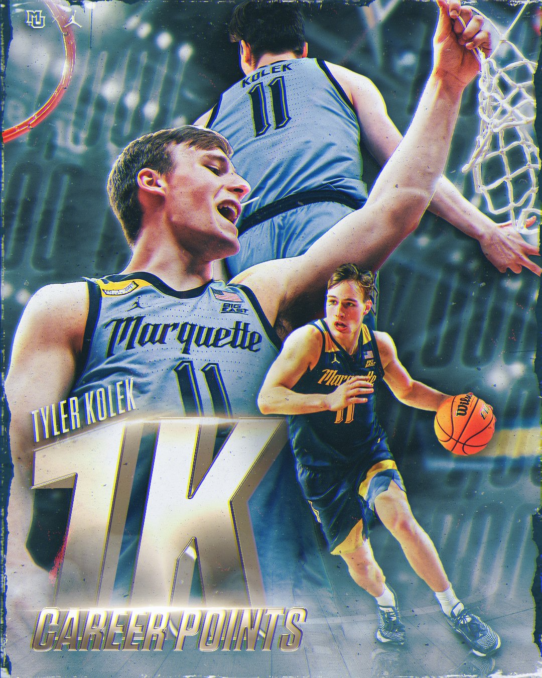 Tyler Kolek - undefined - Marquette University Athletics