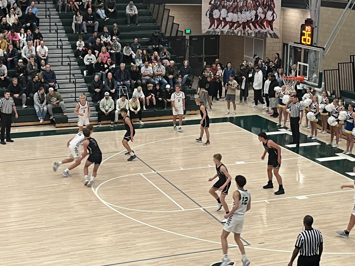 The boys are back in town! Already crushing Orem! 🏀