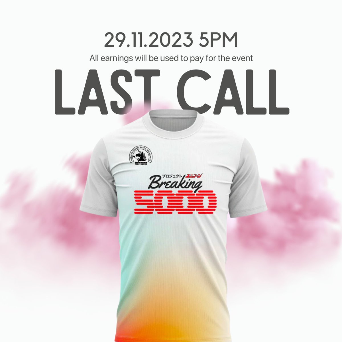 KeiBasar's tweet photo. Last call untuk support event #BR5000 dengan membeli baju ni. Semua keuntungan akan digunakan untuk membayar stadium, makanan, dan banyak lagi.
Dapatkan baju BR5000 2023 sambil menderma: https://t.co/kKKSh7aAZ3 https://t.co/9f8l0ydQeq
