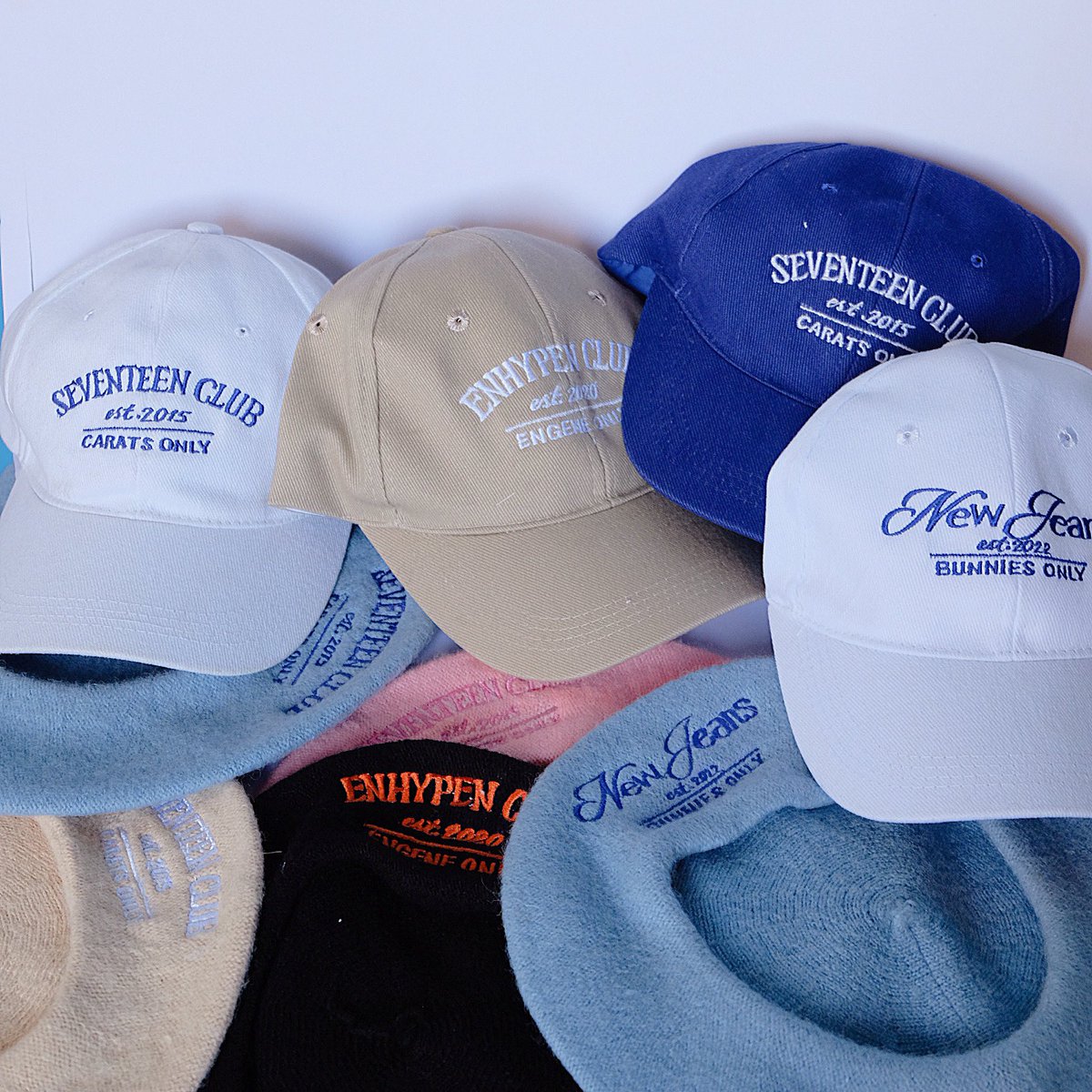 9teenph's tweet photo. Fandom club collection — inch.
ꪔ̤̮ SVT | ENHYPHEN | NEW JEANS
ꪔ̤̮ Ball Cap & Beret Hat
-
#nineteenph #seventeen #enhypen #newjeans #kpopfanmademerch #seventeenfanmademerch #enhypenfanmademerch #newjeansfanmademerch https://t.co/GRu3kLp3iy
