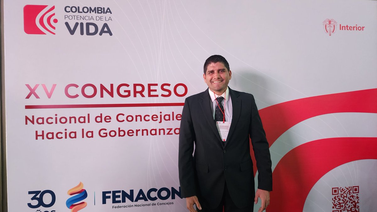 yopalpipe's tweet photo. 𝐂𝐨𝐧𝐠𝐫𝐞𝐬𝐨 𝐍𝐚𝐜𝐢𝐨𝐧𝐚𝐥 𝐝𝐞 𝐂𝐨𝐧𝐜𝐞𝐣𝐚𝐥𝐞𝐬
"𝗛𝗮𝗰𝗶𝗮 𝗹𝗮 𝗚𝗼𝗯𝗲𝗿𝗻𝗮𝗻𝘇𝗮"
Invitados x @MinInterior
✅️ Plan Nacional de Desarrollo articulado a Departamentales y Municipales - Programas d Gobierno (Campaña) #PYPE #Concejal #Yopal #Casanare #Colombia https://t.co/PvPSOWjky5