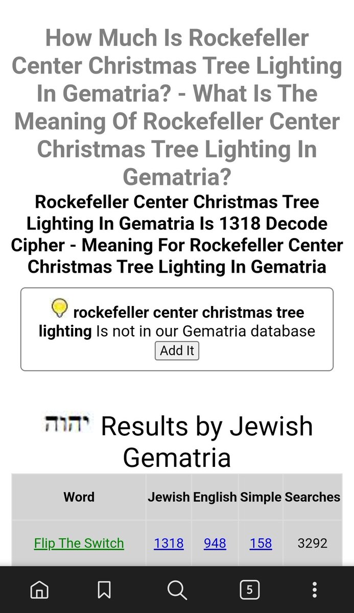 #WhiteHouse National Tree has fallen-Nov 28

Nov 29-National #Tree lighting NYC #RockefellerCenter 8PM👀

Gematria:
Americas Comeback Starts Right Now
Flip The Switch
Are You Ready To Change Your Life
Your system haS no power over me any more

MERRY CHRISTMAS #ANONS
🎄🤶🎅⛄🎄