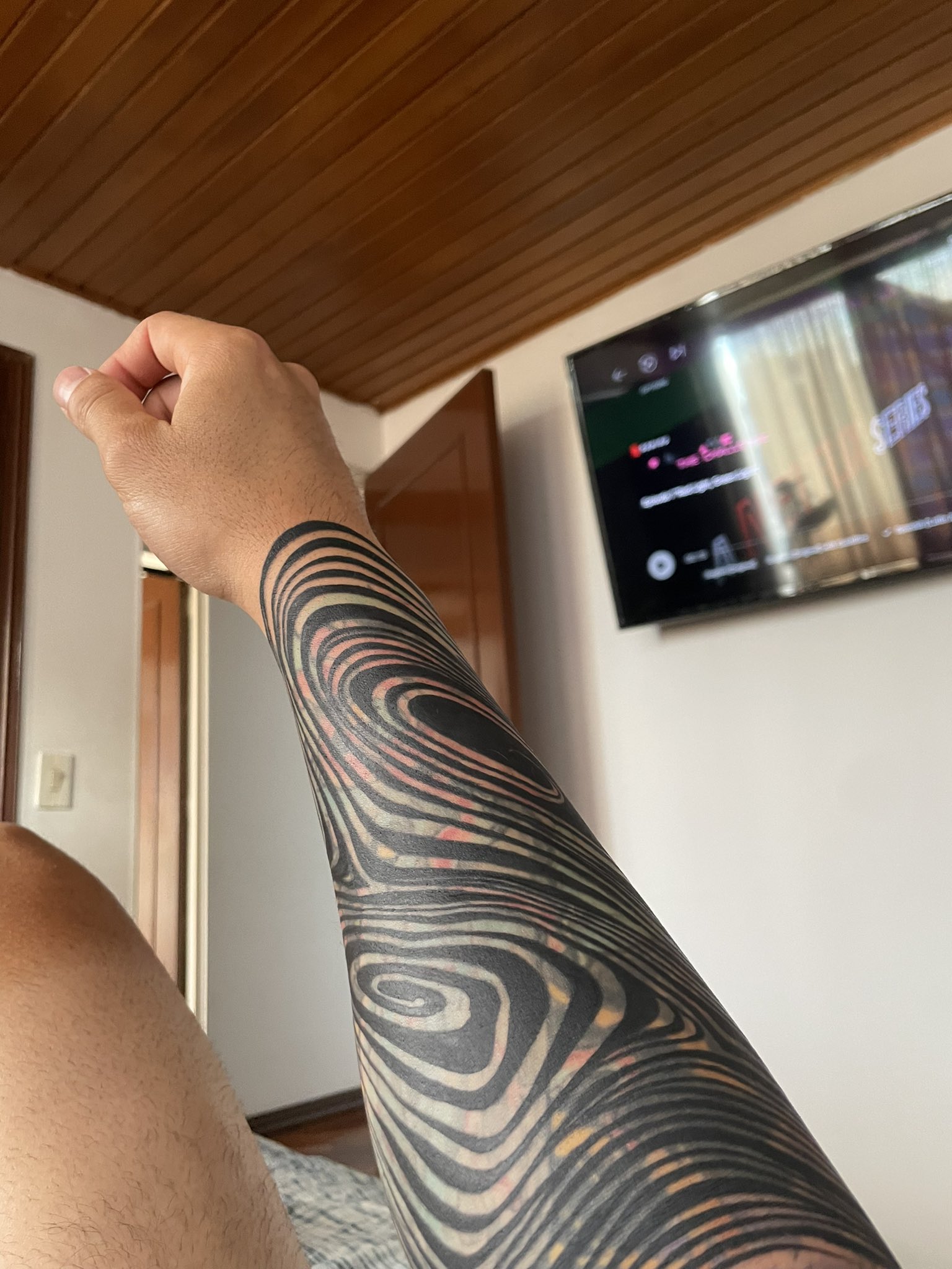 suminagashi tattoo
