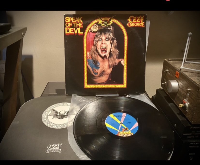 I made this pic for the Two for Tuesday in the 8-track group
AND cuz yesterday was the 41st birthday for Speak of the Devil. My first Ozzy purchase ever is the other pic, 41 years ago.

<a href="/cubs2b23/">Jeremy</a> @d00mfr0gg <a href="/punt_rd/">Punt Road</a> @KManriffs <a href="/sabbathbloodypc/">Sabbath Bloody Podcast</a> <a href="/Vol4Recording/">Vol.4 Recordings</a> <a href="/UnderTheSunBS/">Under The Sun</a>