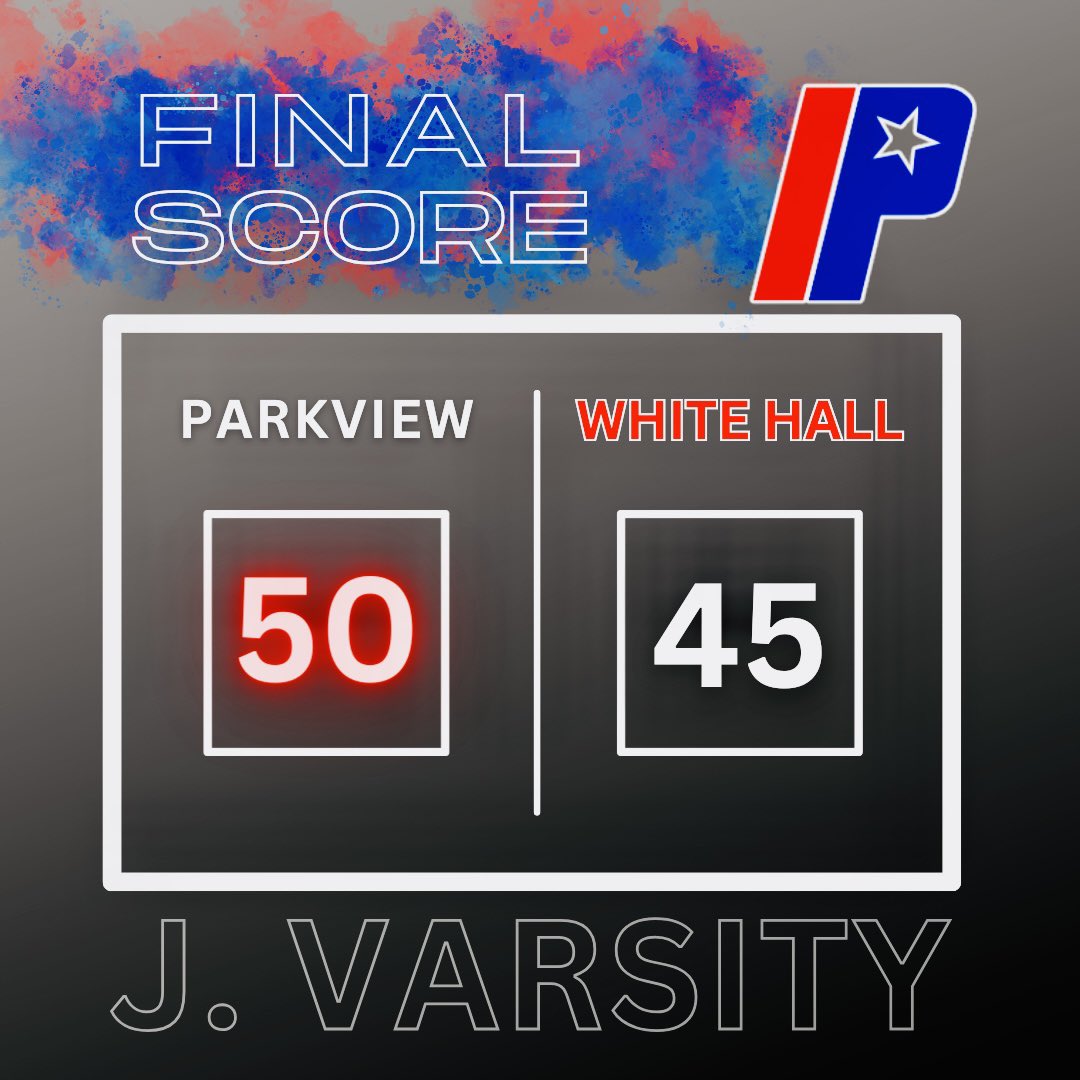 TheViewBBall_'s tweet photo. 🏀JV gets the WIN v. White Hall &amp; Varsity Patriots fight down to wire but come up short in the end to @WHBulldogsBBall
#TheView https://t.co/Zz3VRgfymg