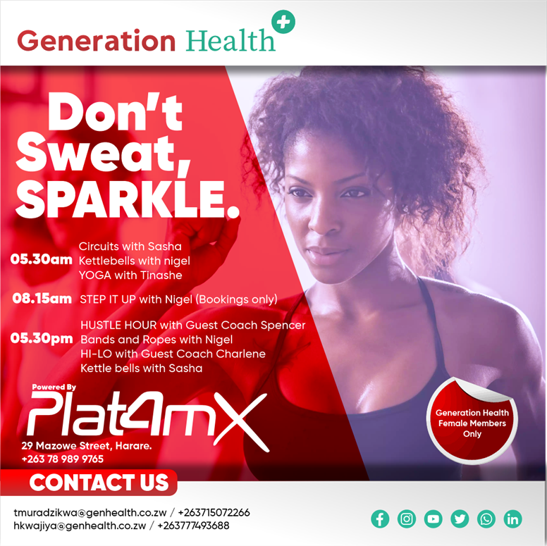 Plat4mGym's tweet photo. 📣 Attention Generation Health Members! 🙌 Ladies, mark your calendar for Free Friday Fitness! 💃 Join us at Plat4m Gym and sweat it out with our amazing classes! 😍 Don't miss out on this exclusive offer! 💪 #GenerationHealth #FreeFridayFitness #Plat4mGym #SweatItOut #FitnessMotivation