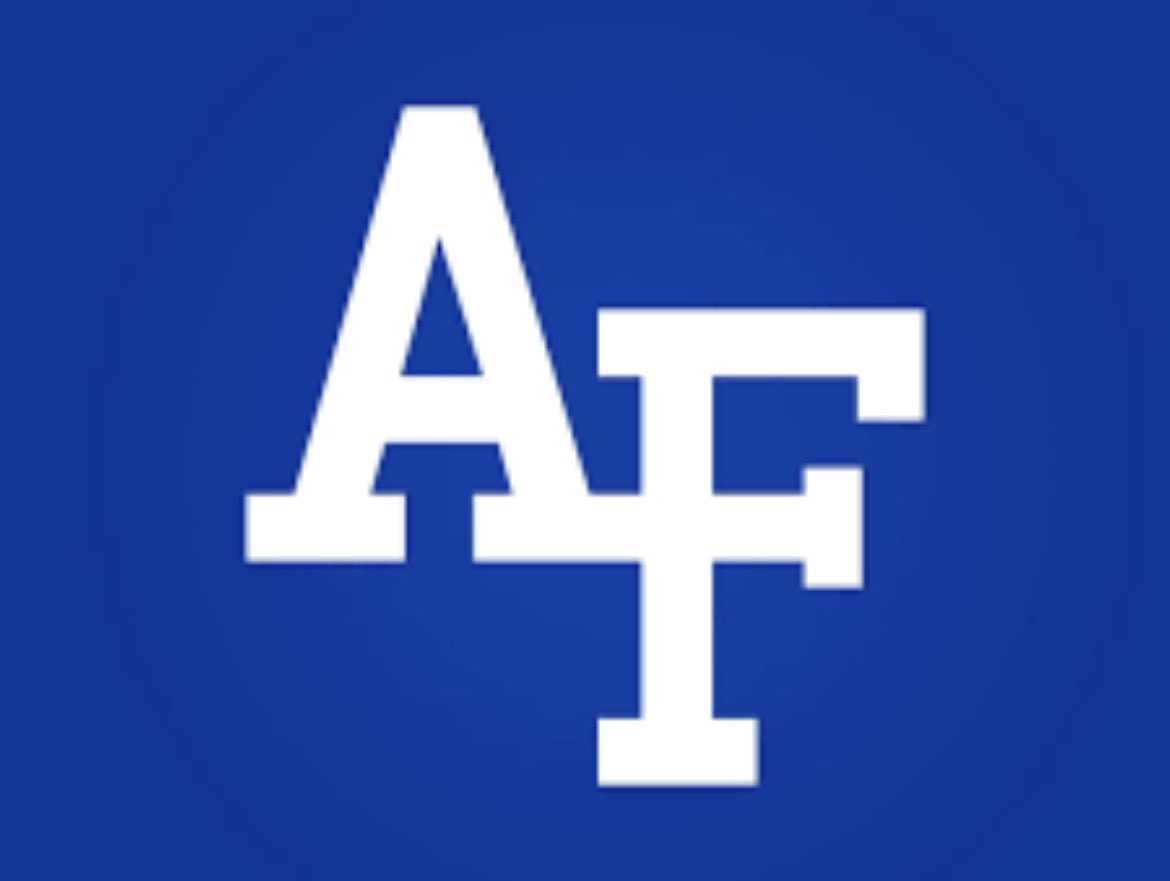 Thank you for reaching out <a href="/CoachChuckPete/">Chuck Petersen</a> with Airforce! Appreciate your interest in me.