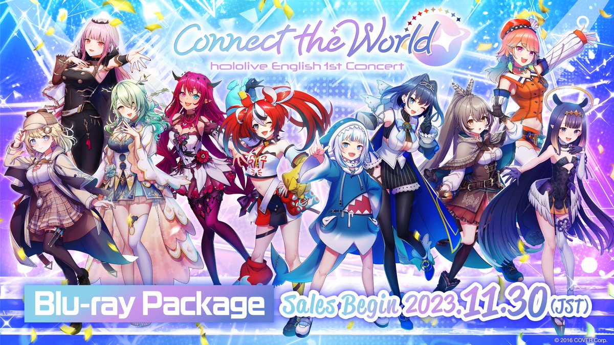 🎉Blu-ray受注販売開始🎉 『hololive English 1st Concert -Connect