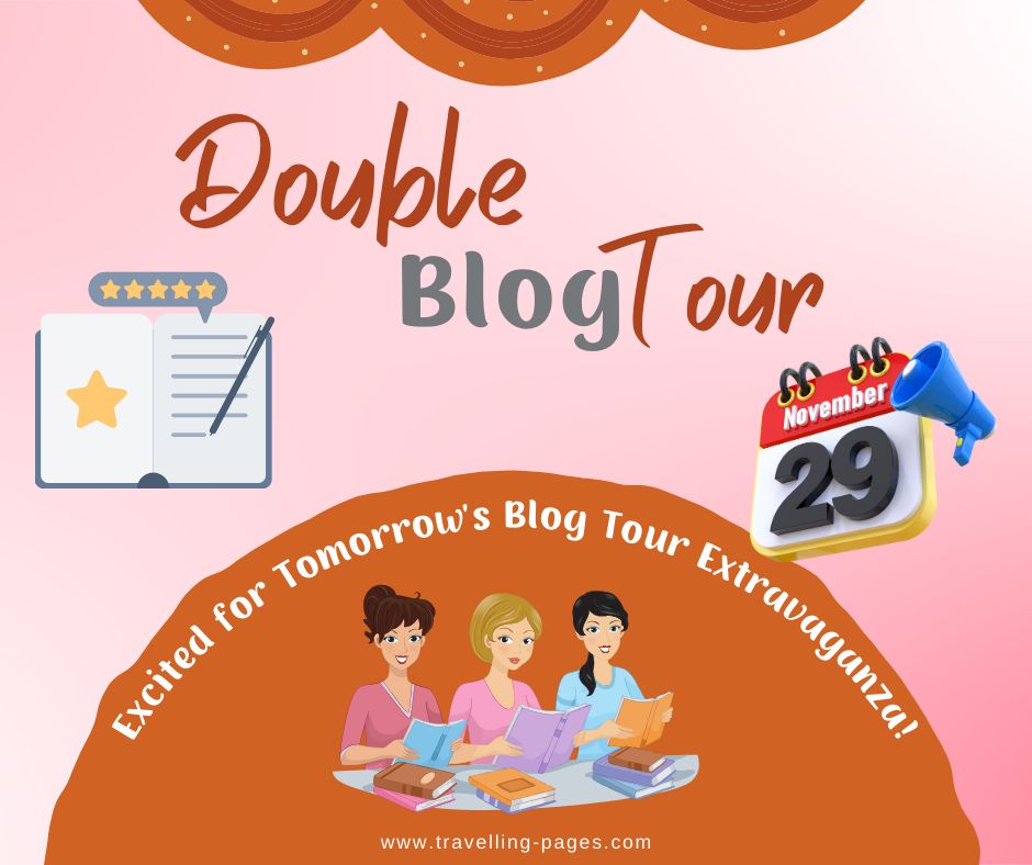 Ecstatic for Tomorrow's Double Blog Tour Spectacle &amp; Giveaway Galore! 🎉✨ Get ready for an unforgettable day as we embark on not one, but TWO thrilling blog tours!
