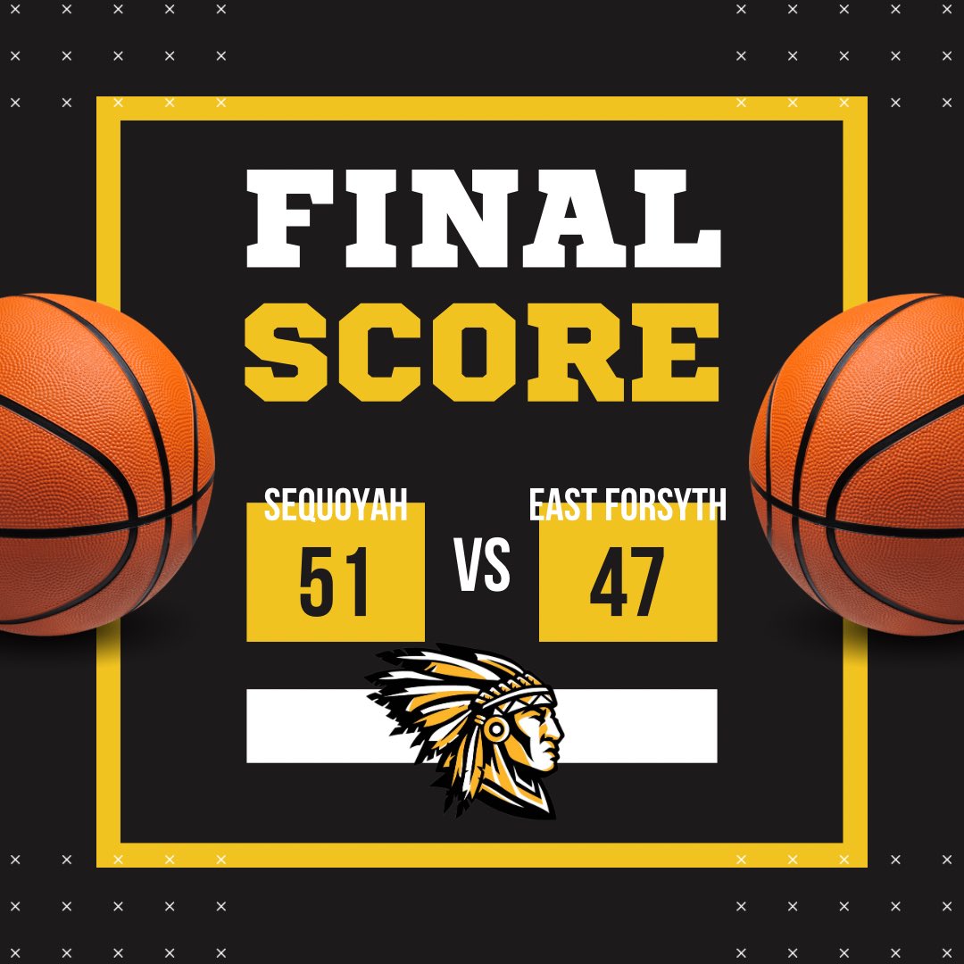 Sequoyah Lady Chiefs (@shsladyhoops) on Twitter photo Final Score out of the War Lodge: Sequoyah- 51, East Forsyth- 47. First game back from break in the books!
@Carly_BBall11 16p, 3r, 1s
<a href="/milannis2134/">Milanni Abdus-Salaam</a> 16p, 7r, 5s
<a href="/AddisonGhorley/">Addison Ghorley</a> 13p, 2r, 3s
<a href="/avagrayy_/">Ava gray</a> 3p, 2a, 2s
<a href="/saylerdavies/">Sayler Davies☀️💗</a> 3p, 6r, 2s
<a href="/KyleSandy355/">Kyle Sandy</a> <a href="/ChiefsSequoyah/">SHSChiefs</a> Final Score out of the War Lodge: Sequoyah- 51, East Forsyth- 47. First game back from break in the books!
@Carly_BBall11 16p, 3r, 1s
<a href="/milannis2134/">Milanni Abdus-Salaam</a> 16p, 7r, 5s
<a href="/AddisonGhorley/">Addison Ghorley</a> 13p, 2r, 3s
<a href="/avagrayy_/">Ava gray</a> 3p, 2a, 2s
<a href="/saylerdavies/">Sayler Davies☀️💗</a> 3p, 6r, 2s
<a href="/KyleSandy355/">Kyle Sandy</a> <a href="/ChiefsSequoyah/">SHSChiefs</a>