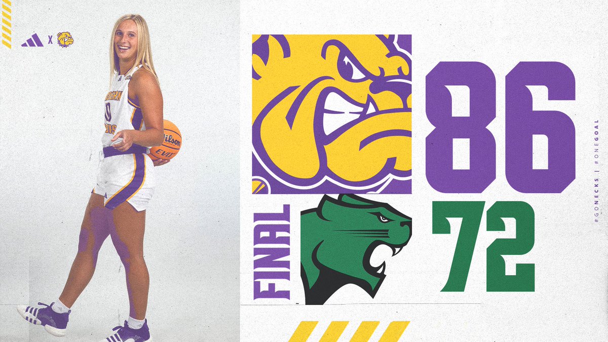 6-1 Vibes🤩

Deets - 17 PTS, 7-12 FG
Flores - 13 PTS, 4-4 3FG, 4 REB
McCowan - 13 PTS, 5-8 FG, 8 REB, 4 AST
Brownfield - 9 PTS, 5 AST
Meadows - 7 PTS, 3 REB
Nichols - 9 PTS
Randgaard - 8 PTS
McDermott - 8 PTS

#GONECKS | #OneGoal