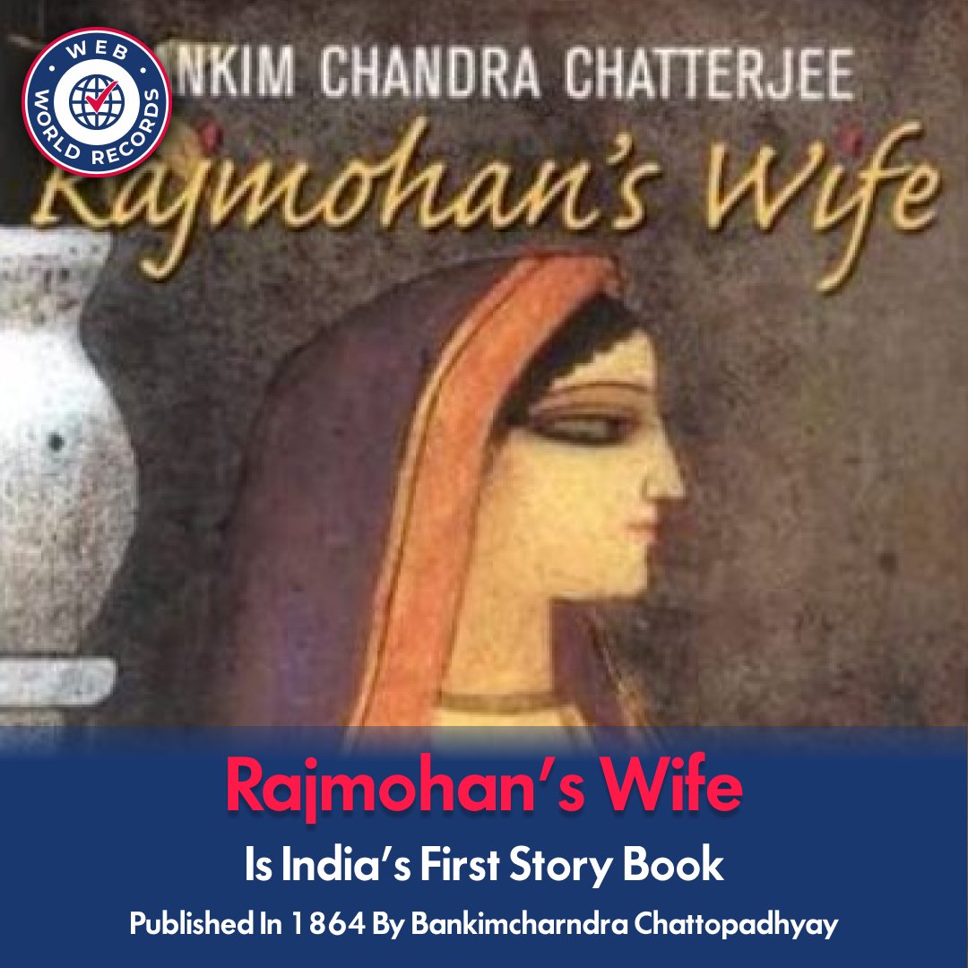 Rajmohan’s Wife Is India’s First Story Book.
.
.
.
#webworldrecords #India #fact #Didyouknow #First #Book #Story #storybook #RajmohansWife #Indianstory #Storywriter