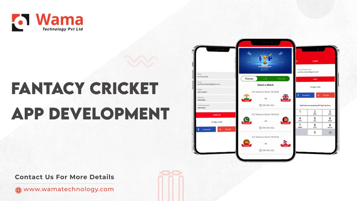 wama_tech's tweet image. Do you want to create your own Fantasy Cricket app? There is no need to look any further!

Connect with Wama Technology for high-quality Fantasy Cricket app development.

#mobileapp #mobileappdevelopmentcompany #wamatechnology #mobileapplicationdeveloper #mobileappdevelopment