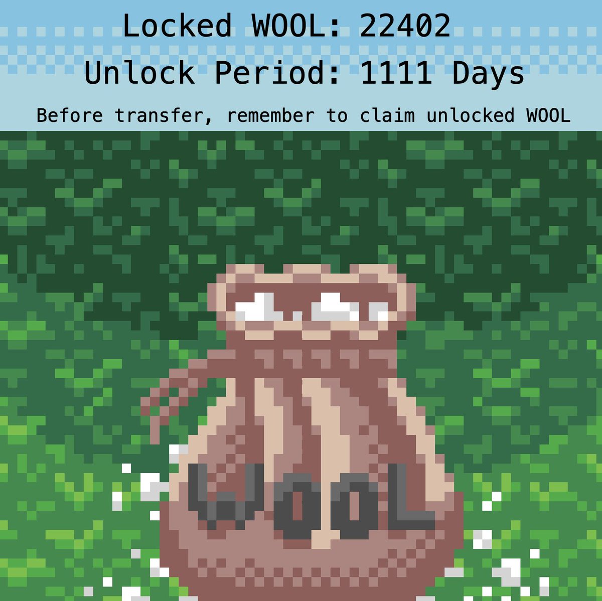 GIVEAWAY 🚨.   In an effort to raise awareness about <a href="/Portalcoin/">Portal</a> I'm giving away a Wolf Game $WOOL pouch randomly to one person who reposts this tweet. Repost and reply with ETH address.  ($100 in pouched wool) For every 20 reposts the tweet gets I'll add another random NFT