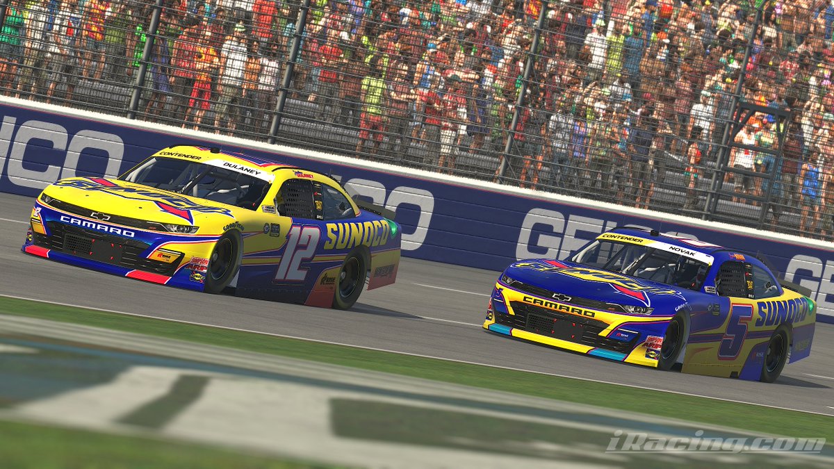 DulaneyJonathon's tweet photo. Well, we did it!!! We have finished 14th in points in the Contender Series. We are unofficially in the eNascar Coca Cola iRacing Series. After finishing 38th in points last year in Contender I think its safe to say we improved. 
#WeRise / #NeverLift / @SunocoRacing https://t.co/afUk3kGoCO